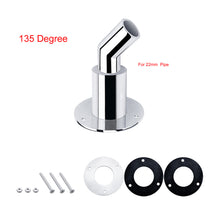 Load image into Gallery viewer, 22mm/24mm 316 Stainless Steel Marine Boat Accessories Thru Hull Exhaust Fitting Tube Pipe Socket Hardware Part Air Diesel Vent Heater For Car Truck
