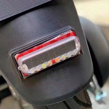 Load image into Gallery viewer, Mortorcycle Solar Power LED Strobe Light Warning Light Anti-rear Night Ride Tail Light for Motorcycle Car Electric Vehicle Bicycle
