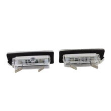 Load image into Gallery viewer, 2Pcs Car Number License Plate Light Lamp No Error Canbus 12V White For Mercedes-Benz Benz Smart Fortwo W450 W451 W453
