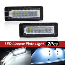 Load image into Gallery viewer, 2Pcs Car Number License Plate Light Lamp No Error Canbus 12V White For Mercedes-Benz Benz Smart Fortwo W450 W451 W453
