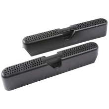 Load image into Gallery viewer, 2Pcs Car Under Seat AC Air Vent Covers Grille Rear Seat Bottom Anit-Blocking Outlet Dust Cover For BMW 3 Series G20 G28 2020-2023
