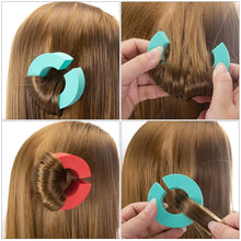 Load image into Gallery viewer, Hair Sponge Non-damaging Roller Non-heat Hair Curling C-shaped Fixed Hair Band Large Wave Curler Rod
