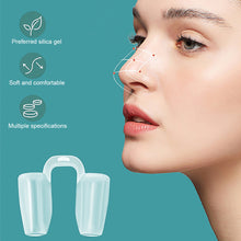 Load image into Gallery viewer, Nasal Synthetical Rhinoplasty Postoperative Nostril Support Silicone Contorted Nose Correction Fixator Plastic Nose Clip
