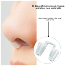 Load image into Gallery viewer, Nasal Synthetical Rhinoplasty Postoperative Nostril Support Silicone Contorted Nose Correction Fixator Plastic Nose Clip
