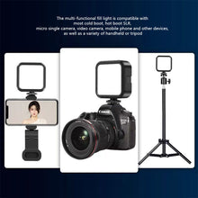 Load image into Gallery viewer, Mini RGB Hot Boot Fill Light Live Photography LED Portable Atmosphere Beauty Mobile Camera Pocket Adjustable
