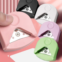 Load image into Gallery viewer, 1Pcs R4 Corner Rounder Paper Cutter Paper Corner Edge Cutting Circle Shape Trimmer Papers Photos Card Circles Corner Cutter
