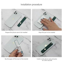 Load image into Gallery viewer, Universal Wrist Band Phone Holder For iPhone Finger Grip Mobile Phone Stand for samsung xiaomi Push Back Sticked Socket Bracket
