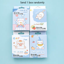 Load image into Gallery viewer, 20pcs/box Cartoon Kids Bandages Adhesive Bandages Wound Plaster First Aid Hemostasis Band Aid Sterile Stickers
