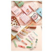 Load image into Gallery viewer, 20pcs/box Cartoon Kids Bandages Adhesive Bandages Wound Plaster First Aid Hemostasis Band Aid Sterile Stickers
