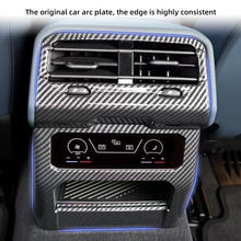 Load image into Gallery viewer, Car Rear Air Conditioning Outlet Vent Cover Trim Sticker Accessories Carbon Fiber Patten ABS Style For BMW 5 Series i5 530Li 2024
