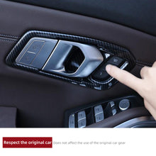 Load image into Gallery viewer, 4Pcs Car Interior Door Handle Bowl Cover Trim Frame Look Stickers for BMW 3 Series G20 G21 G28 318i 320i 325i 330i 340i 2019 2020 2021 Accessories
