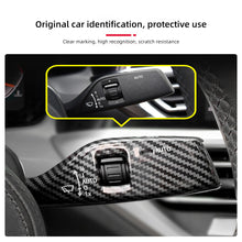 Load image into Gallery viewer, 2Pcs/Set Car Steering Wheel Headlight Switch Control Cover Wiper Switch Trim Accessories for BMW 1 2 3 4 5 7 Series X1 X3 X4 X5 X6 X76 GT Z4

