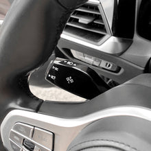 Load image into Gallery viewer, 2Pcs/Set Car Steering Wheel Headlight Switch Control Cover Wiper Switch Trim Accessories for BMW 1 2 3 4 5 7 Series X1 X3 X4 X5 X6 X76 GT Z4
