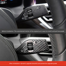 Load image into Gallery viewer, 2Pcs/Set Car Steering Wheel Headlight Switch Control Cover Wiper Switch Trim Accessories for BMW 1 2 3 4 5 7 Series X1 X3 X4 X5 X6 X76 GT Z4
