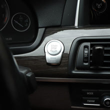 Load image into Gallery viewer, Car Steering Wheel Air Conditioning Button Central Control Multimedia Handbrake Button Ignition Engine Start Covers Ignition Engine Start Warning Light Buttons Decorstion Cover Trim Sticker For BMW 5 Series
