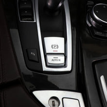 Load image into Gallery viewer, Car Steering Wheel Air Conditioning Button Central Control Multimedia Handbrake Button Ignition Engine Start Covers Ignition Engine Start Warning Light Buttons Decorstion Cover Trim Sticker For BMW 5 Series
