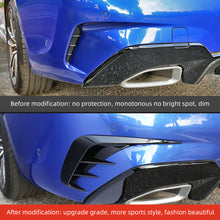 Load image into Gallery viewer, 2Pcs Car Rear Bumper Spoiler Flank Tail Wind Knife Sport Decoration for BMW 3 Series 320li 325li
