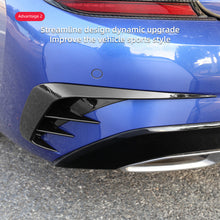 Load image into Gallery viewer, 2Pcs Car Rear Bumper Spoiler Flank Tail Wind Knife Sport Decoration for BMW 3 Series 320li 325li
