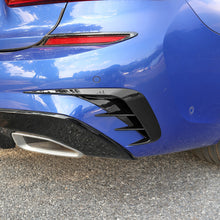 Load image into Gallery viewer, 2Pcs Car Rear Bumper Spoiler Flank Tail Wind Knife Sport Decoration for BMW 3 Series 320li 325li
