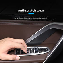Load image into Gallery viewer, 4Pcs/Set Carbon Fiber Car Window Switch Panel Trims Decorative Interior Parts Frame Mouldings Accessories For BMW X1 2023-2024
