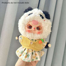 Load image into Gallery viewer, For Baby 3 Years Old Rompers Cartoon Plush Doll Replacement Outfit Playing House Accessories Mini Clothes
