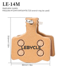 Load image into Gallery viewer, Full Metal Bike Brake Pads For MT200 M8000 M785 G03TI G04TI Guide Code DB1 BB5 CR MT2 MT4 R1 Bicycle Disc Brake
