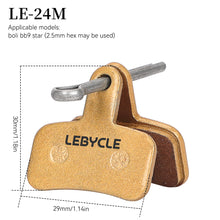 Load image into Gallery viewer, Full Metal Bike Brake Pads For MT200 M8000 M785 G03TI G04TI Guide Code DB1 BB5 CR MT2 MT4 R1 Bicycle Disc Brake
