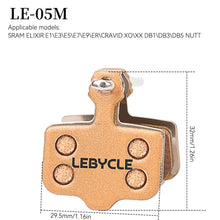 Load image into Gallery viewer, Full Metal Bike Brake Pads For MT200 M8000 M785 G03TI G04TI Guide Code DB1 BB5 CR MT2 MT4 R1 Bicycle Disc Brake
