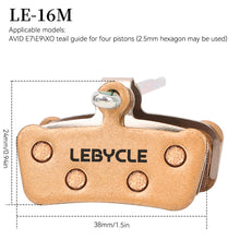 Load image into Gallery viewer, Full Metal Bike Brake Pads For MT200 M8000 M785 G03TI G04TI Guide Code DB1 BB5 CR MT2 MT4 R1 Bicycle Disc Brake

