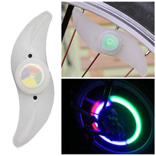 Load image into Gallery viewer, 3 Lighting Mode LED Bicycle Wheel Spoke Light with Battery Waterproof Color Bike Safety Warning Light Cycling Light Bicycle Accessories
