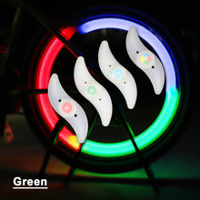 Load image into Gallery viewer, 3 Lighting Mode LED Bicycle Wheel Spoke Light with Battery Waterproof Color Bike Safety Warning Light Cycling Light Bicycle Accessories
