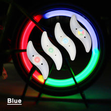 Load image into Gallery viewer, 3 Lighting Mode LED Bicycle Wheel Spoke Light with Battery Waterproof Color Bike Safety Warning Light Cycling Light Bicycle Accessories
