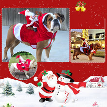 Load image into Gallery viewer, Christmas Pet Clothes Medium Dogs Santa Costume Kitten Puppy Outfit Warm Pet Dog Clothes Clothing Accessories
