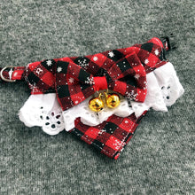 Load image into Gallery viewer, Pet Neckerchief Pet Saliva Towel Triangle Scarf Cat Collar Pet Bibs Scarf Washable Christmas Pet Scarves Gift Xmas Decor Santa Claus Print For Dogs
