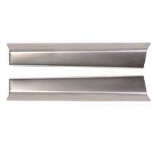 Load image into Gallery viewer, 2Pcs Car Cup Holder Armrest Box Silver Decoration Stainless Steel Silver For Volvo S60 /S60L/ V60/ XC60 Accessories
