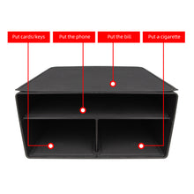 Load image into Gallery viewer, Car Interior Central Control Storage Box Door Armrest Organizer Box Water Cup Holder Mat Special for Audi Q5/Q4 Etron
