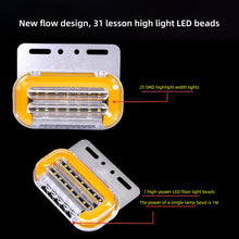 Load image into Gallery viewer, 24V Truck LED Side Marker Indicator Lamp Clearance Light Waterproof for Truck Trailer Tractor Bus Warning Lights
