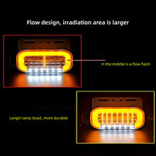 Load image into Gallery viewer, 24V Truck LED Side Marker Indicator Lamp Clearance Light Waterproof for Truck Trailer Tractor Bus Warning Lights
