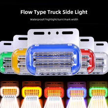 Load image into Gallery viewer, 24V Truck LED Side Marker Indicator Lamp Clearance Light Waterproof for Truck Trailer Tractor Bus Warning Lights
