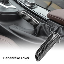 Load image into Gallery viewer, Car Handbrake Brake Handle Cover Shift Lever Cover Collars Carbon Fiber Color For BMW E46 E90 E92 E60 E61 F20 F30 F22 05-19
