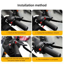 Load image into Gallery viewer, Universal Motorcycle Cruise Control Throttle Lock Assist Handlebar Aluminum Lock Assist Retainer Wrist Grip Handle Bar
