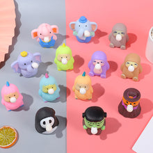 Load image into Gallery viewer, Cartoon Squeeze Puff Bubble Toy Animal Pinch Music Vent Decompression Decompression Doll Toy
