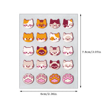 Load image into Gallery viewer, 24patches/sheet Cat Color Acne Patch PE Bag Containing Small Batch Covered Cartoon Acne Patch
