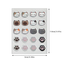 Load image into Gallery viewer, 24patches/sheet Cat Color Acne Patch PE Bag Containing Small Batch Covered Cartoon Acne Patch
