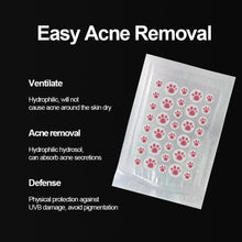 Load image into Gallery viewer, Cartoon Acne Patch Cute Cat Claw Ice Cream Pe Acne Patch Portable Shaped Acne Patch
