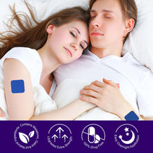 Load image into Gallery viewer, Sleep Patch Herbal Acupoint Patch Lavender Sleeping Patch Insomnia Health Care Patch
