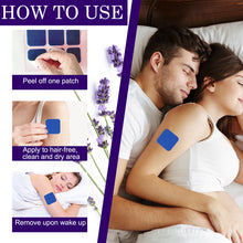 Load image into Gallery viewer, Sleep Patch Herbal Acupoint Patch Lavender Sleeping Patch Insomnia Health Care Patch
