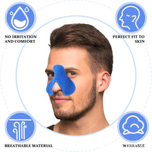 Load image into Gallery viewer, 4pcs/set CPAP Nose Pad Respirator Mask Nose Pad Anti-indentation Cushion Mask Flannels Nose Pad Comfort Pad
