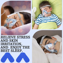 Load image into Gallery viewer, 4pcs/set CPAP Nose Pad Respirator Mask Nose Pad Anti-indentation Cushion Mask Flannels Nose Pad Comfort Pad
