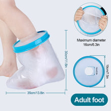Load image into Gallery viewer, Fracture Bath Waterproof Foot Cover Wound Protective Cover Plaster Waterproof Foot Cover Wound Bath Aid After Injury
